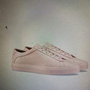 Koio Capri Lace Up Sneakers Blush Pink Size 38